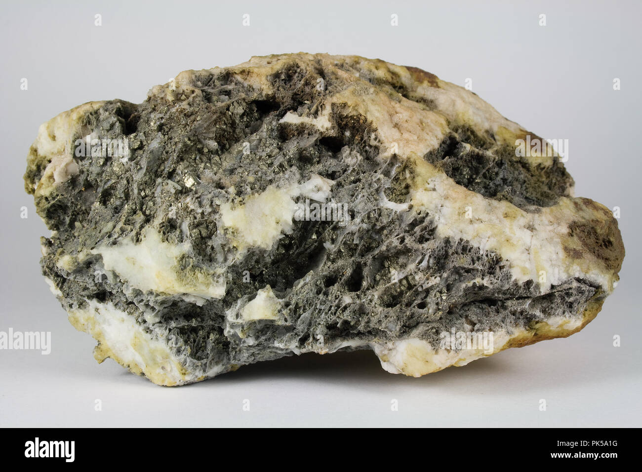 Super Multisistema argento / minerale di oro - si trova vicino Philpsburg, Montana USA Foto Stock