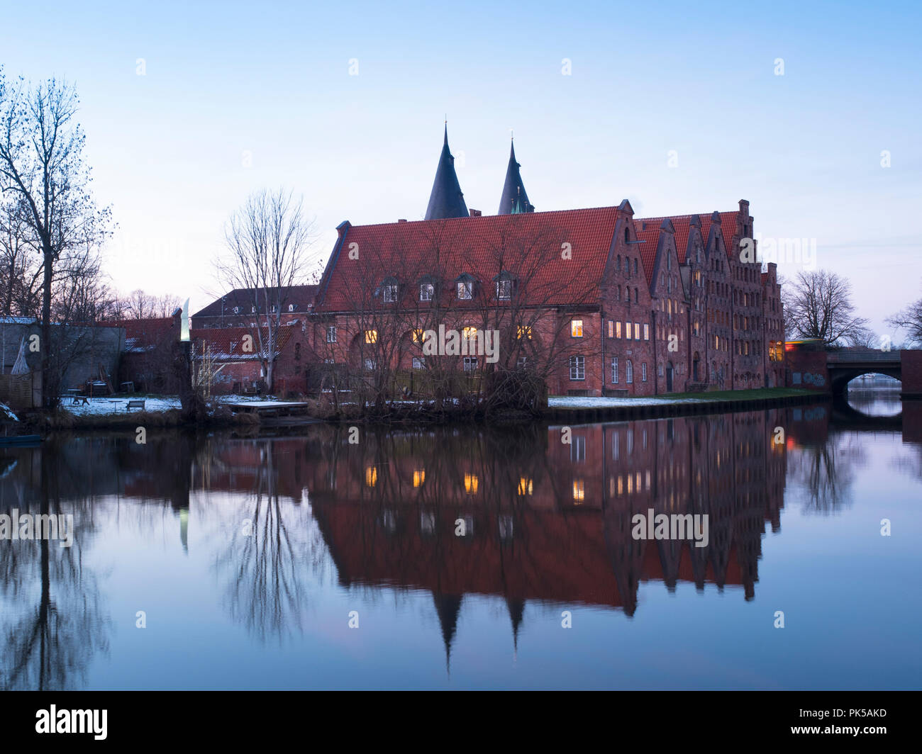 Rivista di sale, Lubecca, Schleswig-Holstein, Germania, Europa Foto Stock