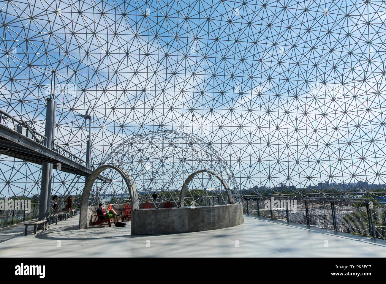 Canada,Quebec,Montreal, biosfera Foto Stock