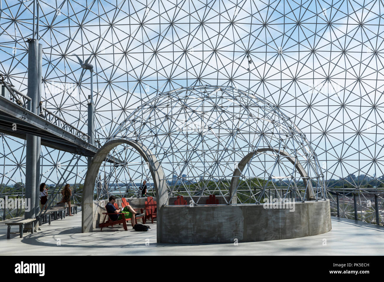 Canada,Quebec,Montreal, biosfera Foto Stock