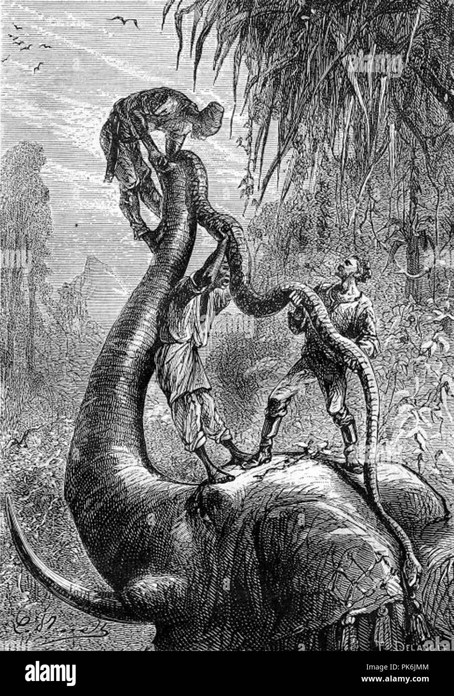 'Il vapore House' da Léon Benet 079. Foto Stock