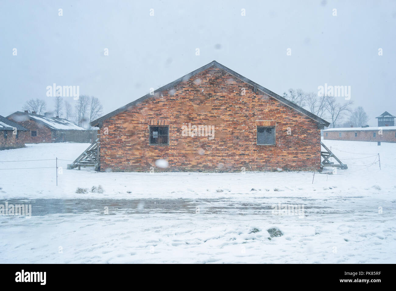 Auschwitz - Birkenau, Polonia Foto Stock