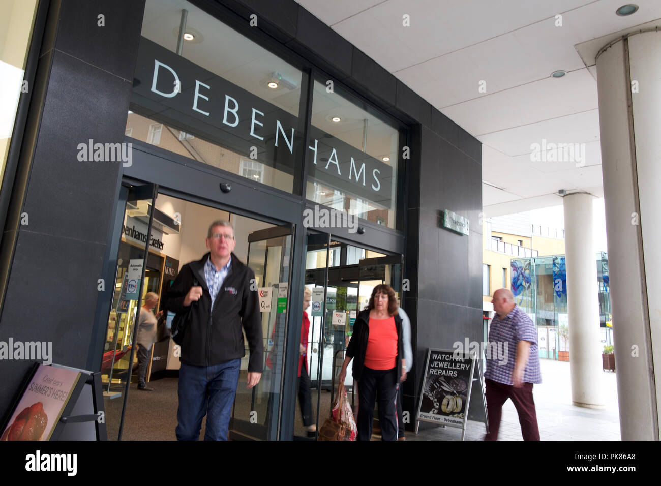 Negozio di Debenhams Foto Stock