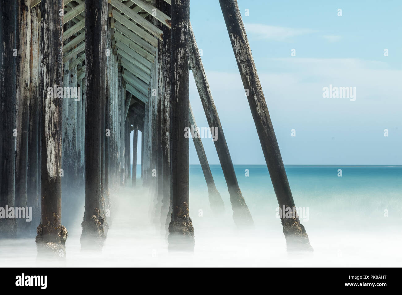 Molo di San Simeon Foto Stock