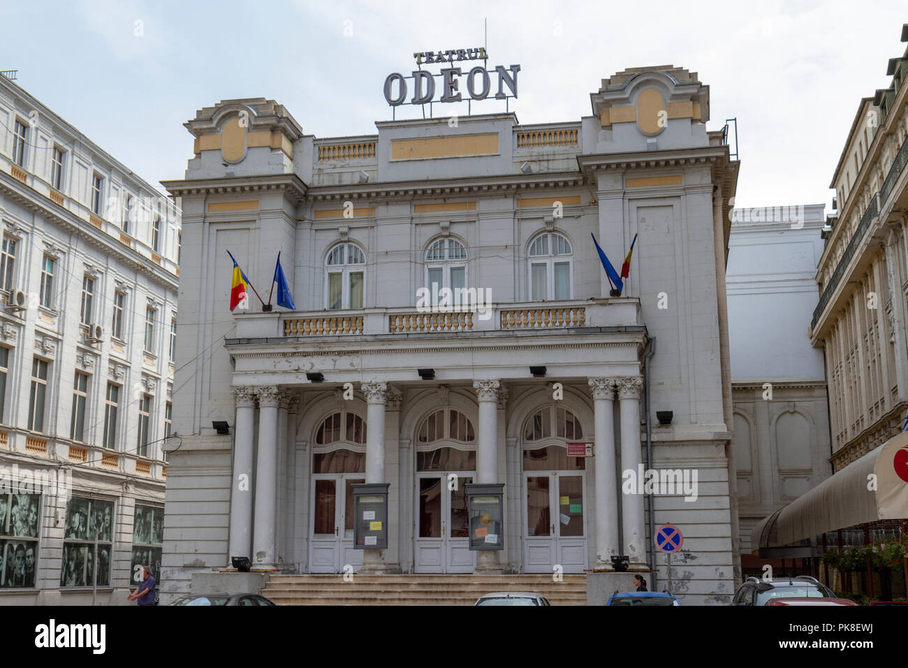 Il teatro Odeon (Teatrul Odeon) a Bucarest, in Romania. Foto Stock