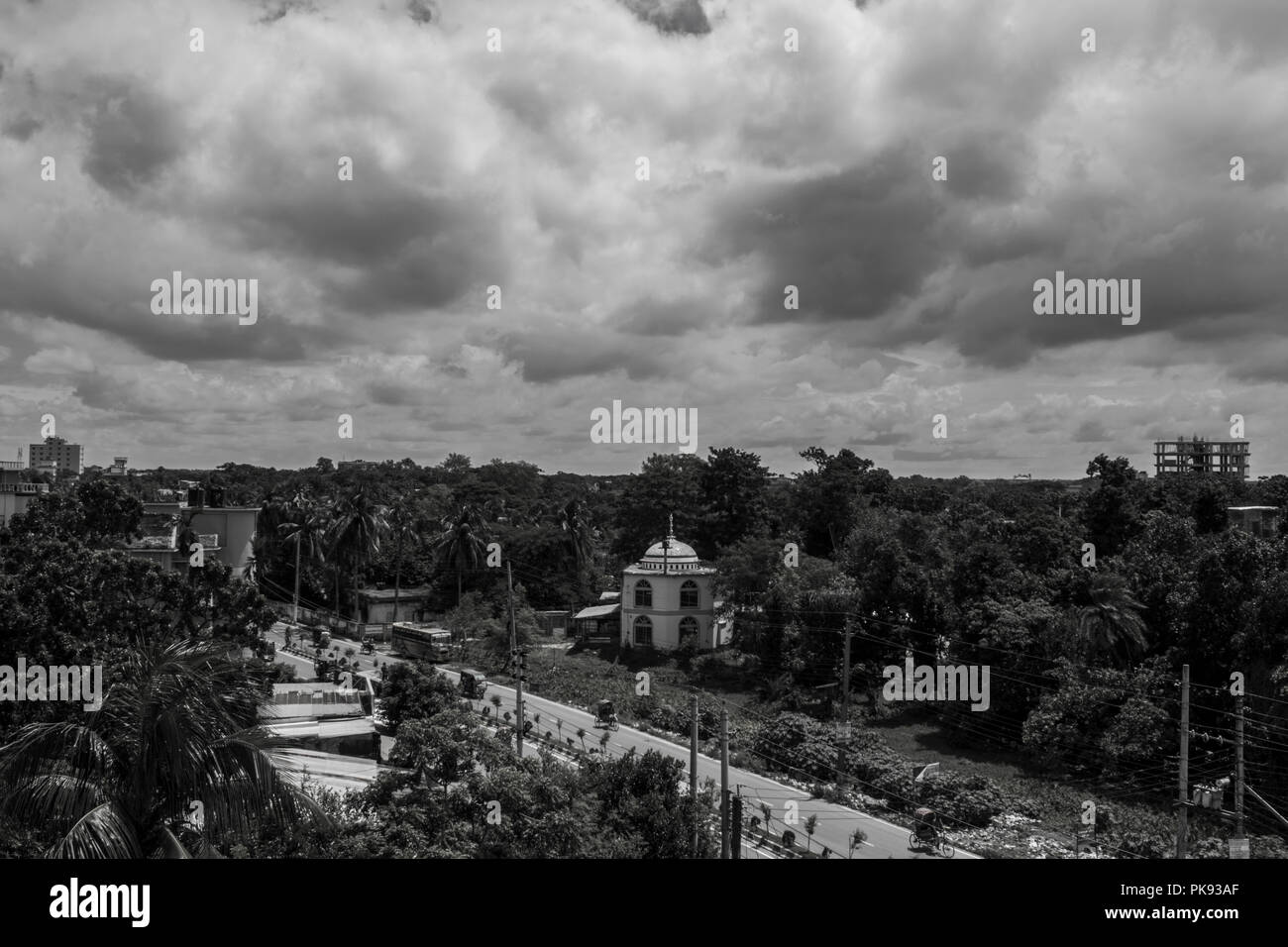 Piccola parte della mia città Foto Stock