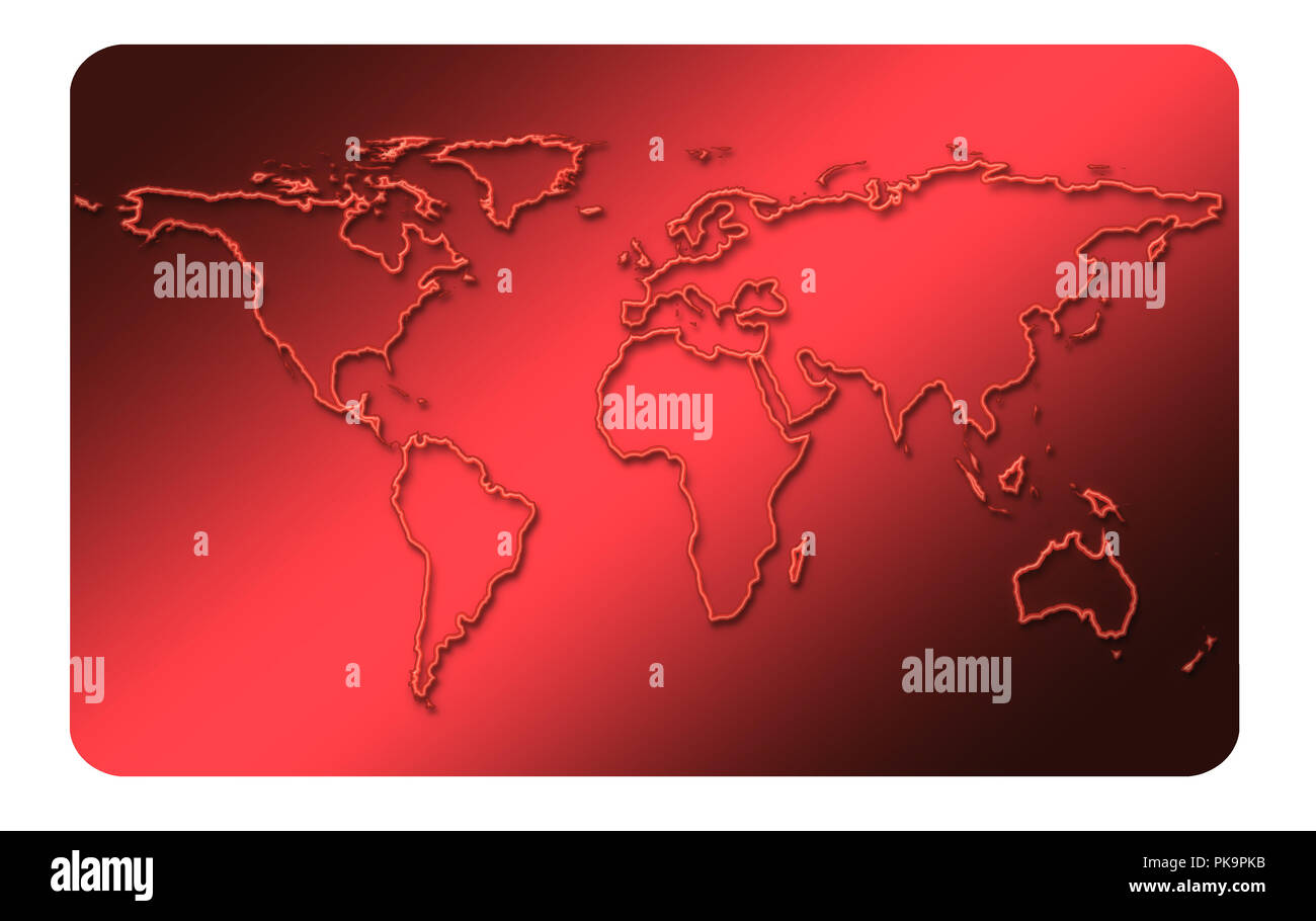 Di seguito è riportato un progetto di sfondo che può essere utilizzato per molte applicazioni. È stato originariamente progettato come sfondo di una carta di credito. Isolato su bianco. Foto Stock