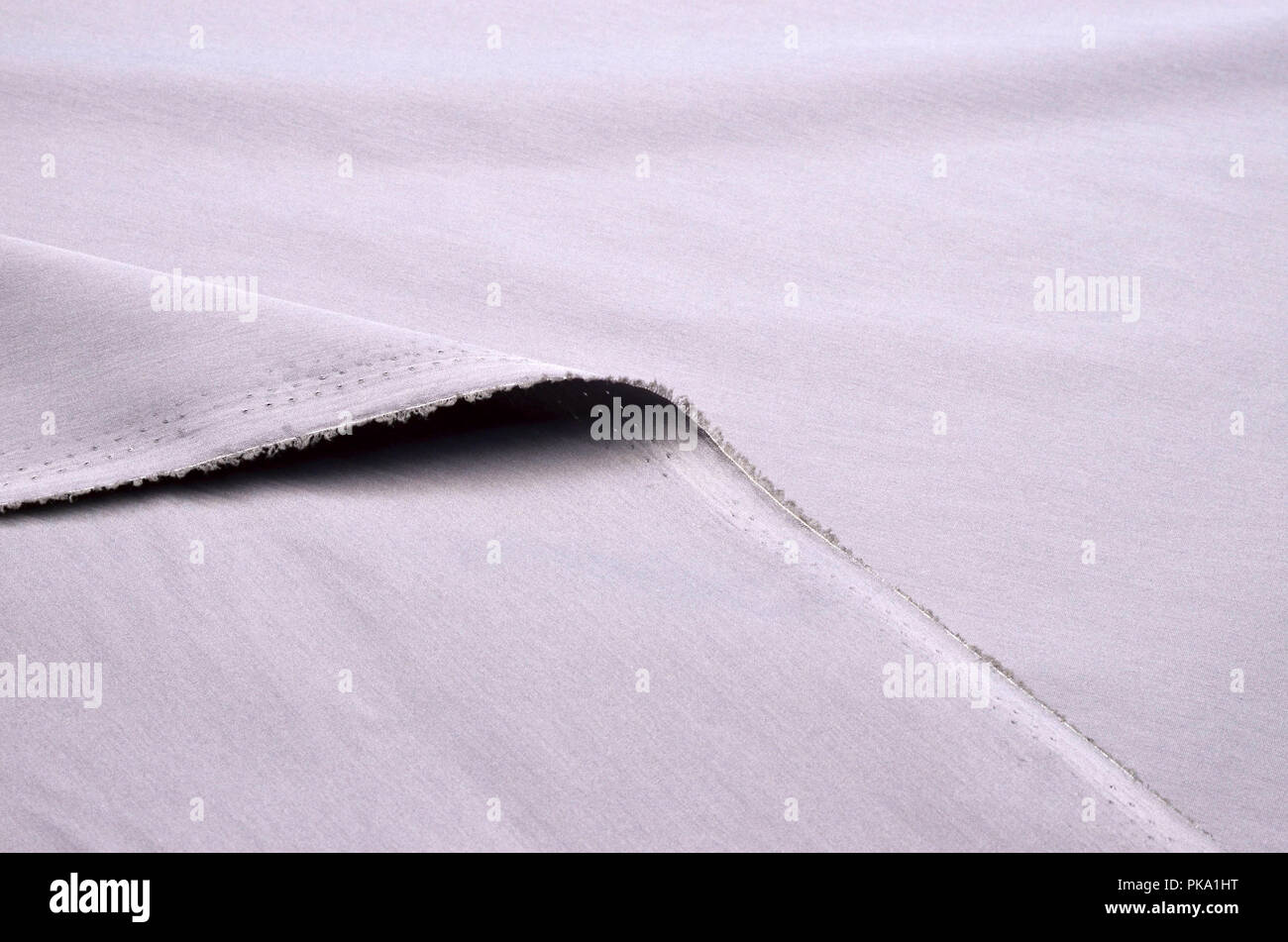 Tessuto in cotone con elastan, camicie, grigio Foto Stock