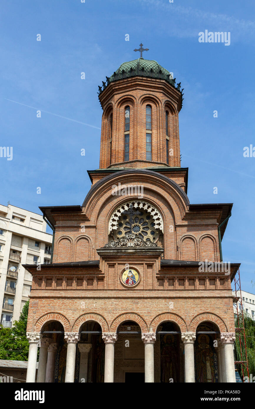 Il monastero Antim a Bucarest, in Romania. Foto Stock