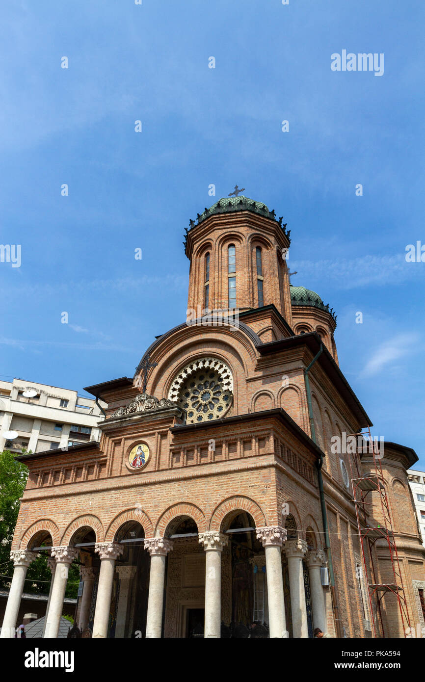Il monastero Antim a Bucarest, in Romania. Foto Stock