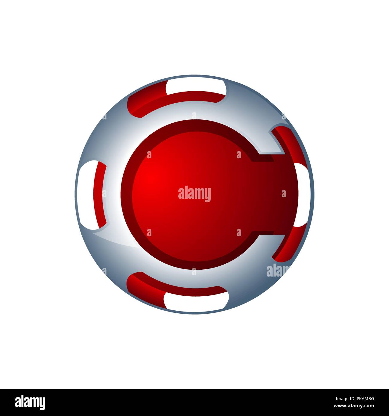 Lettera C logo vettore illustrazione design facile da modificare Illustrazione Vettoriale