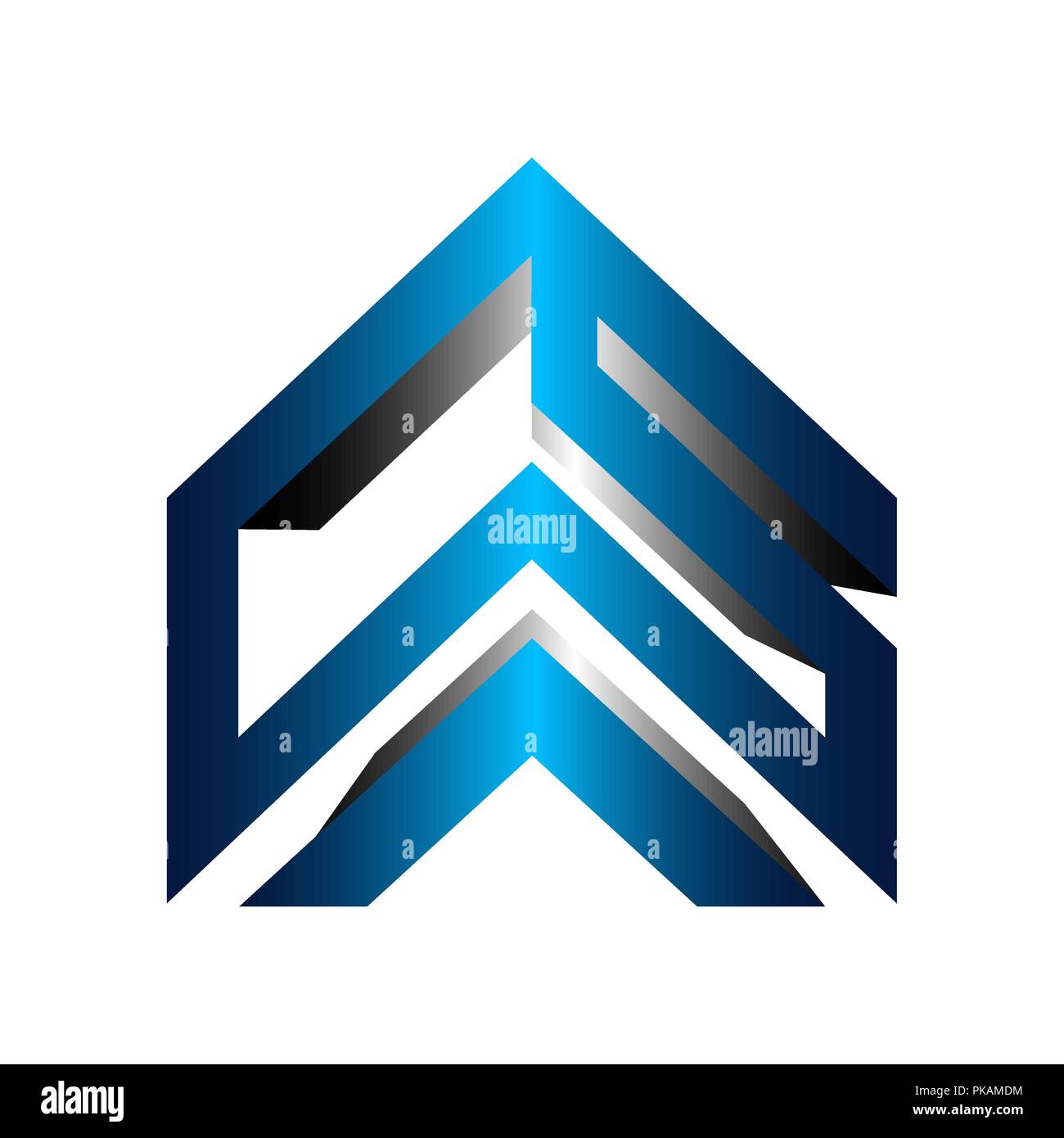 CS lettera logo design illustrazione vettoriale modello, LETTERA C vettore logo, LETTERA C E S vettore logo, creative lettera CS logo lettera Illustrazione Vettoriale