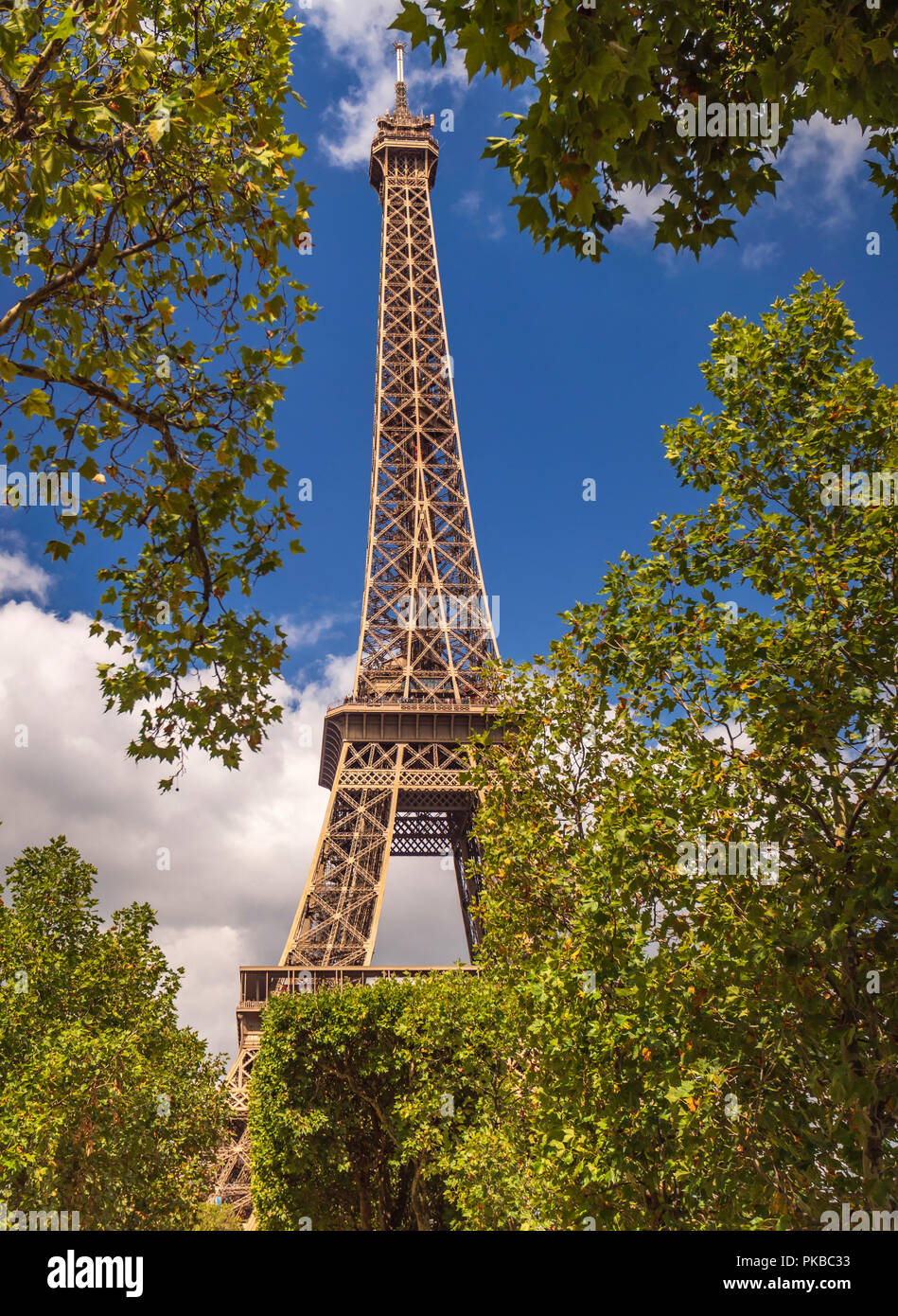 Estate a Parigi Foto Stock