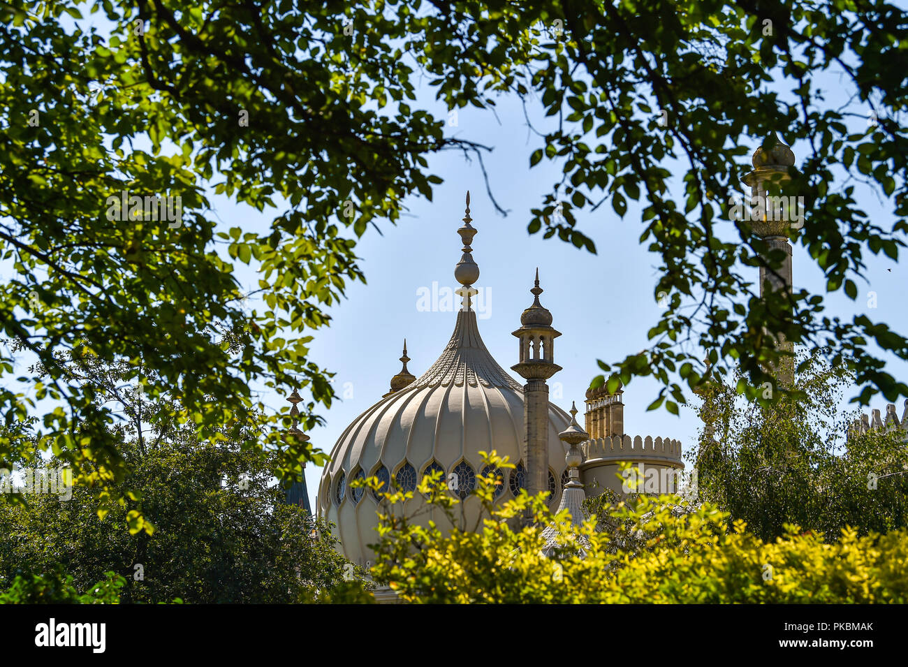 Il Royal Pavilion palace a Brighton Regno Unito Foto Stock
