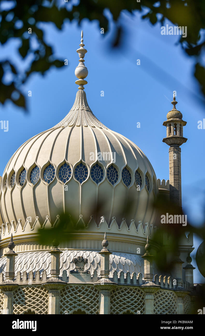 Il Royal Pavilion palace a Brighton Regno Unito Foto Stock