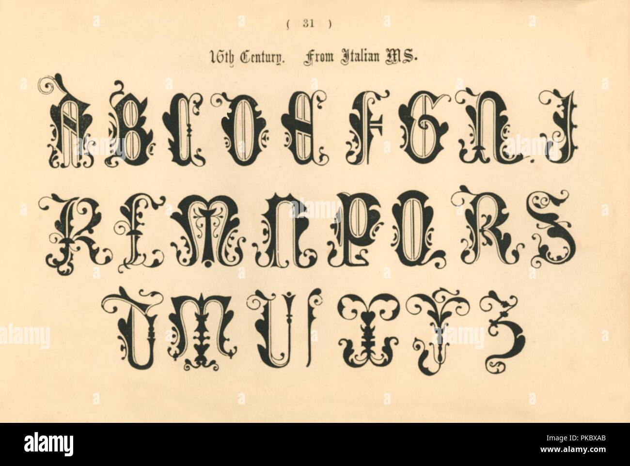 "Xvi secolo. Da Italiano MS.', 1862. Artista: sconosciuto. Foto Stock