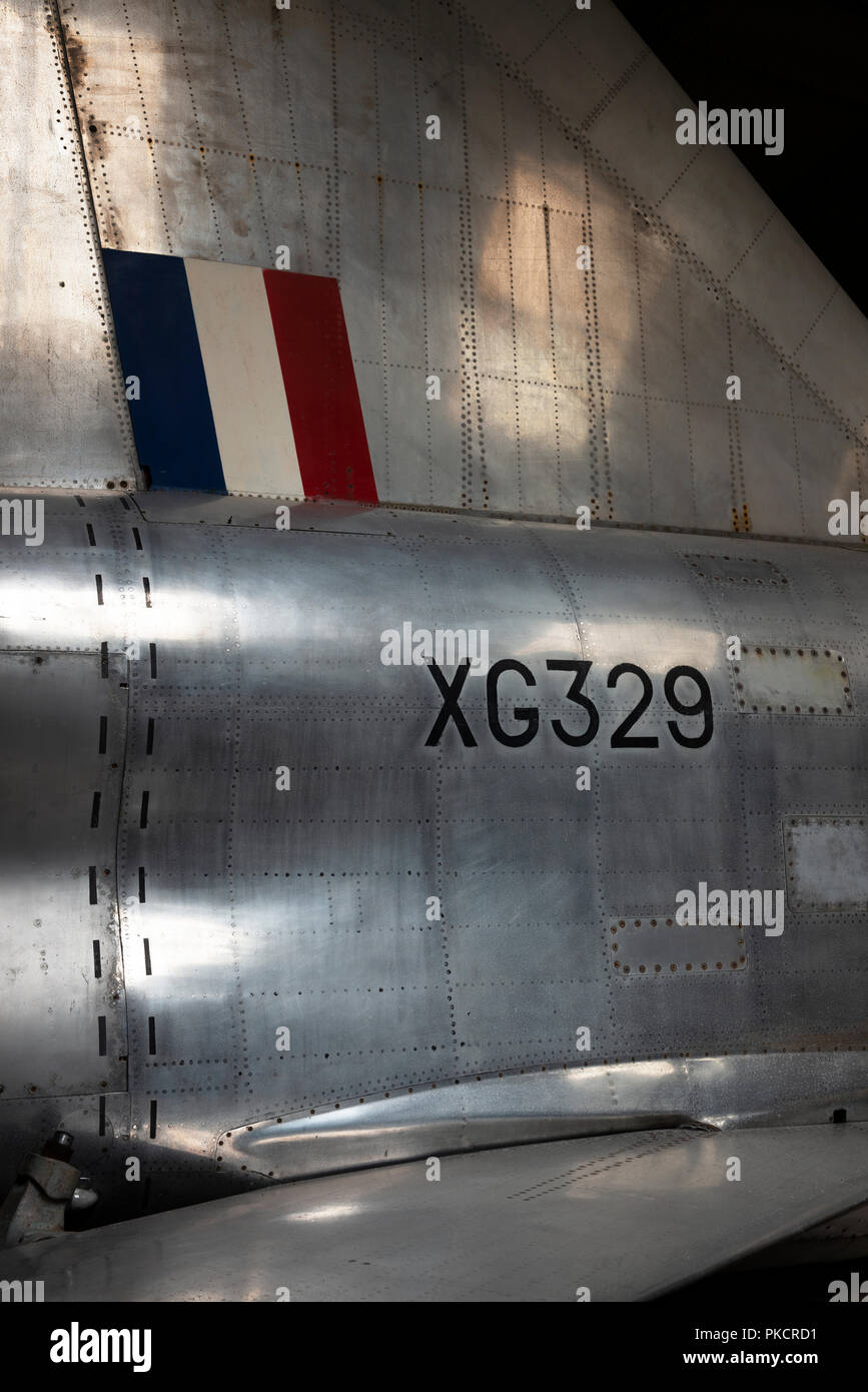 Norfolk e Suffolk Aviation Museum, Flixton, Suffolk, Regno Unito. Foto Stock