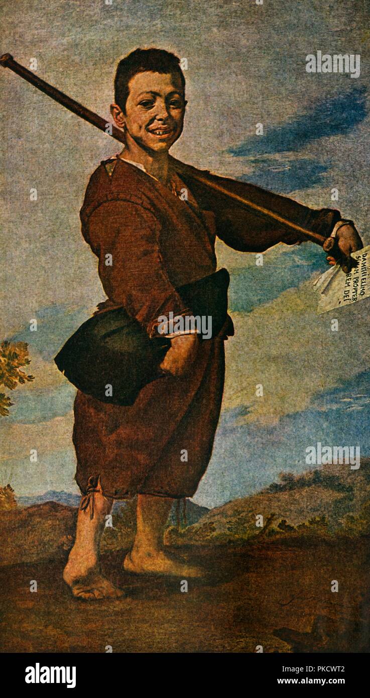 'L'Club-Foot', 1652, (1938). Artista: Jusepe de Ribera. Foto Stock