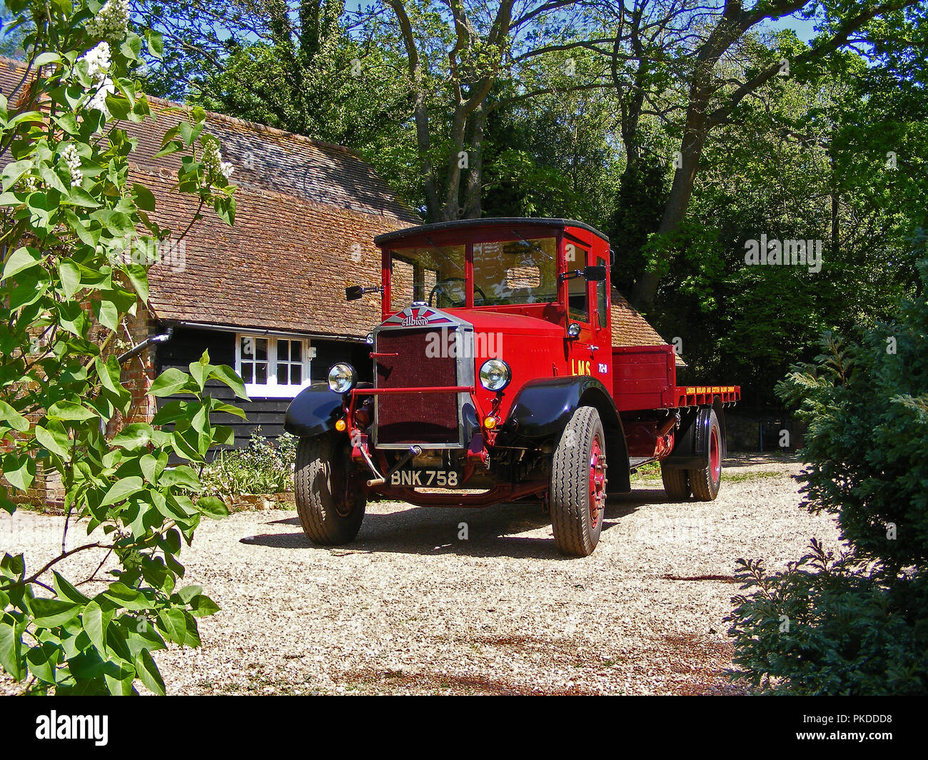 1937 Albion autocarro Foto Stock