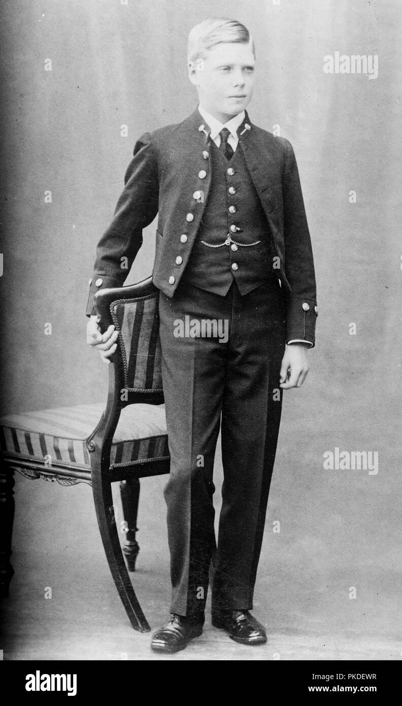 King Edward VIII (1894-1972) come un giovane principe circa 1915-1920 Foto Stock