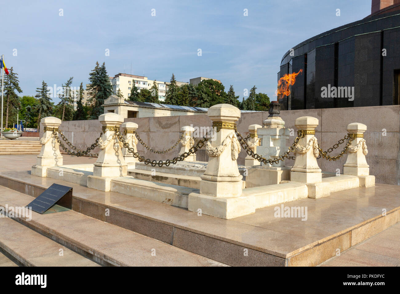 A Bucarest, in Romania. Foto Stock