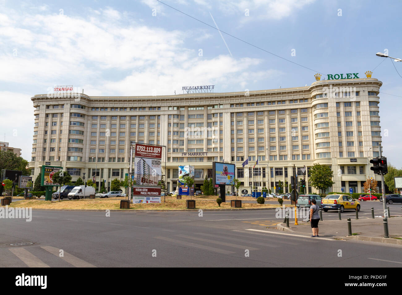 A Bucarest, in Romania. Foto Stock
