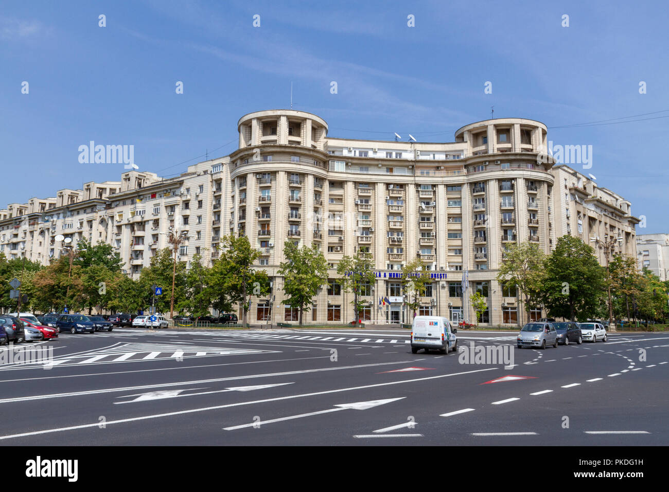 A Bucarest, in Romania. Foto Stock