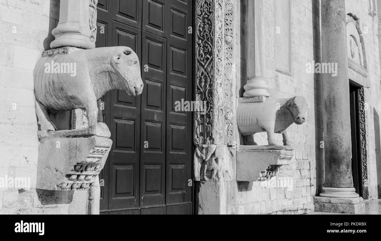 Antica Basilica di San Nicola di Bari Foto Stock