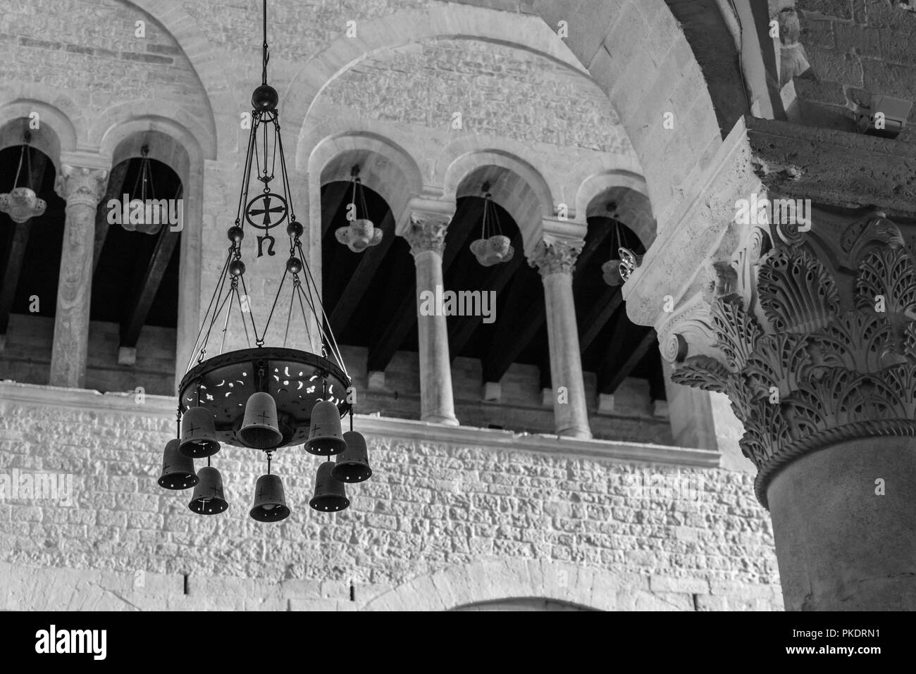 Antica Basilica di San Nicola di Bari Foto Stock