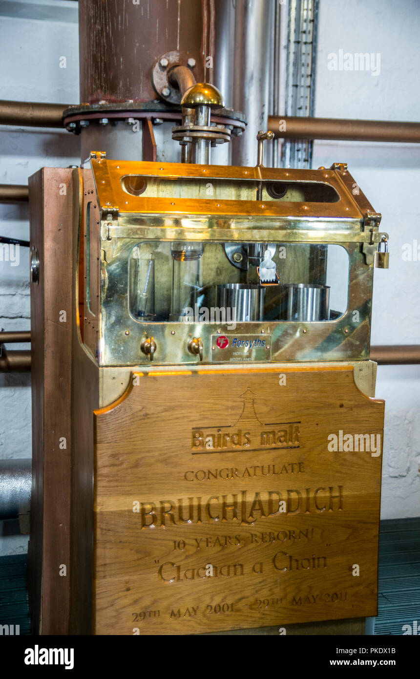 Bruichladdich Distillery Foto Stock