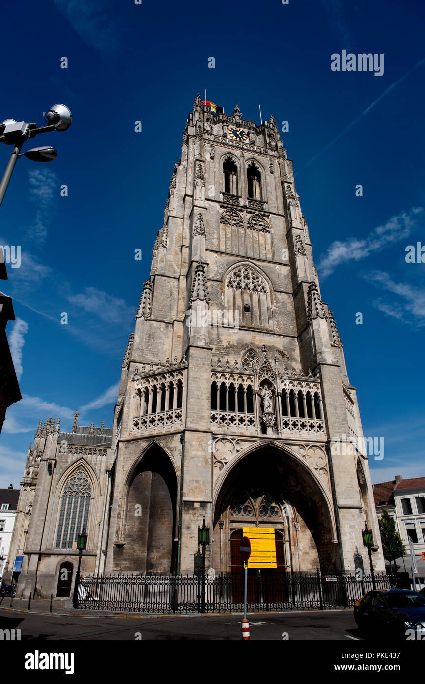 La Basilica di Nostra Signora di Tongeren (Belgio, 20/07/2010) Foto Stock