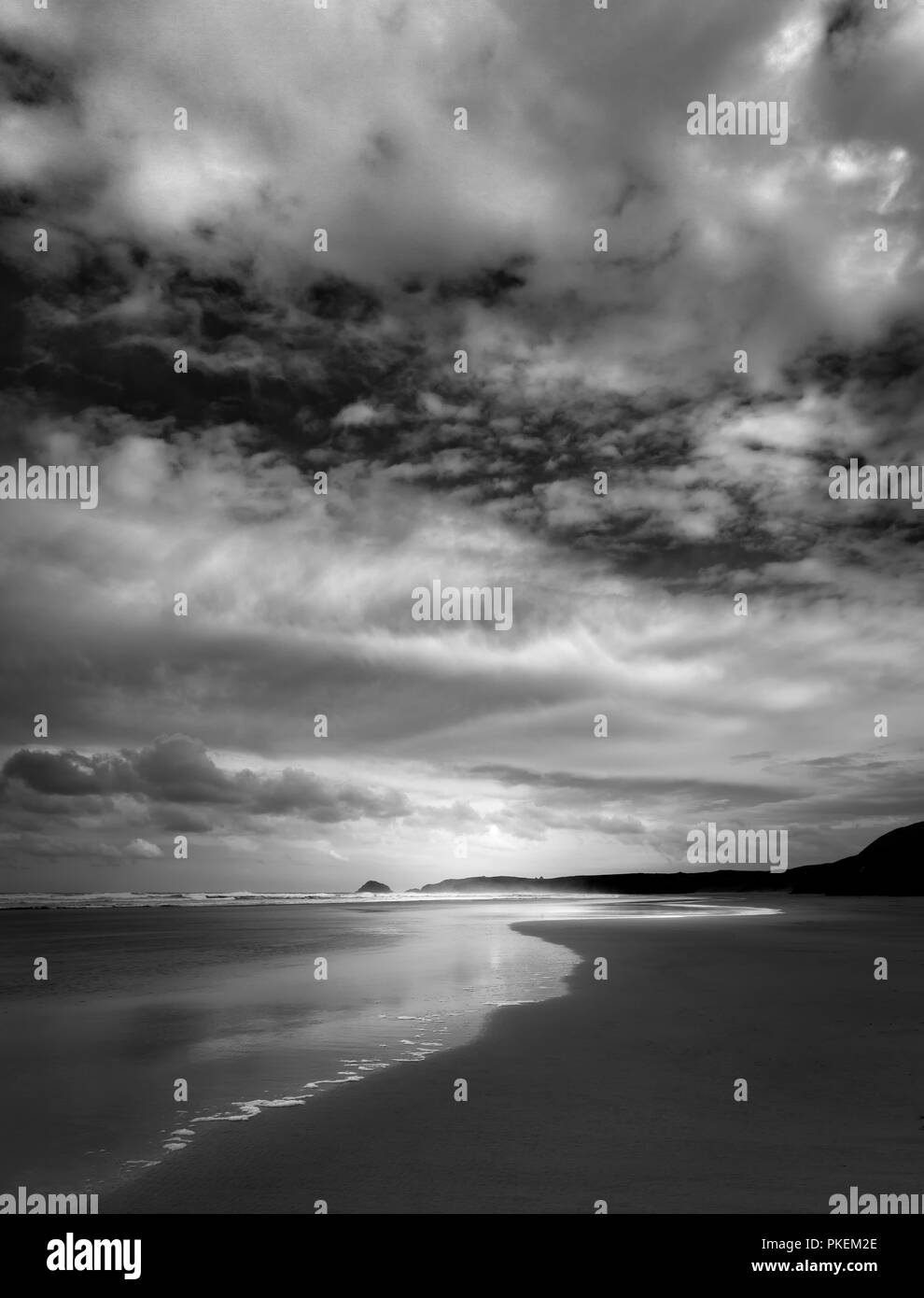 Serenità, Perran Sands, Cornwall Foto Stock