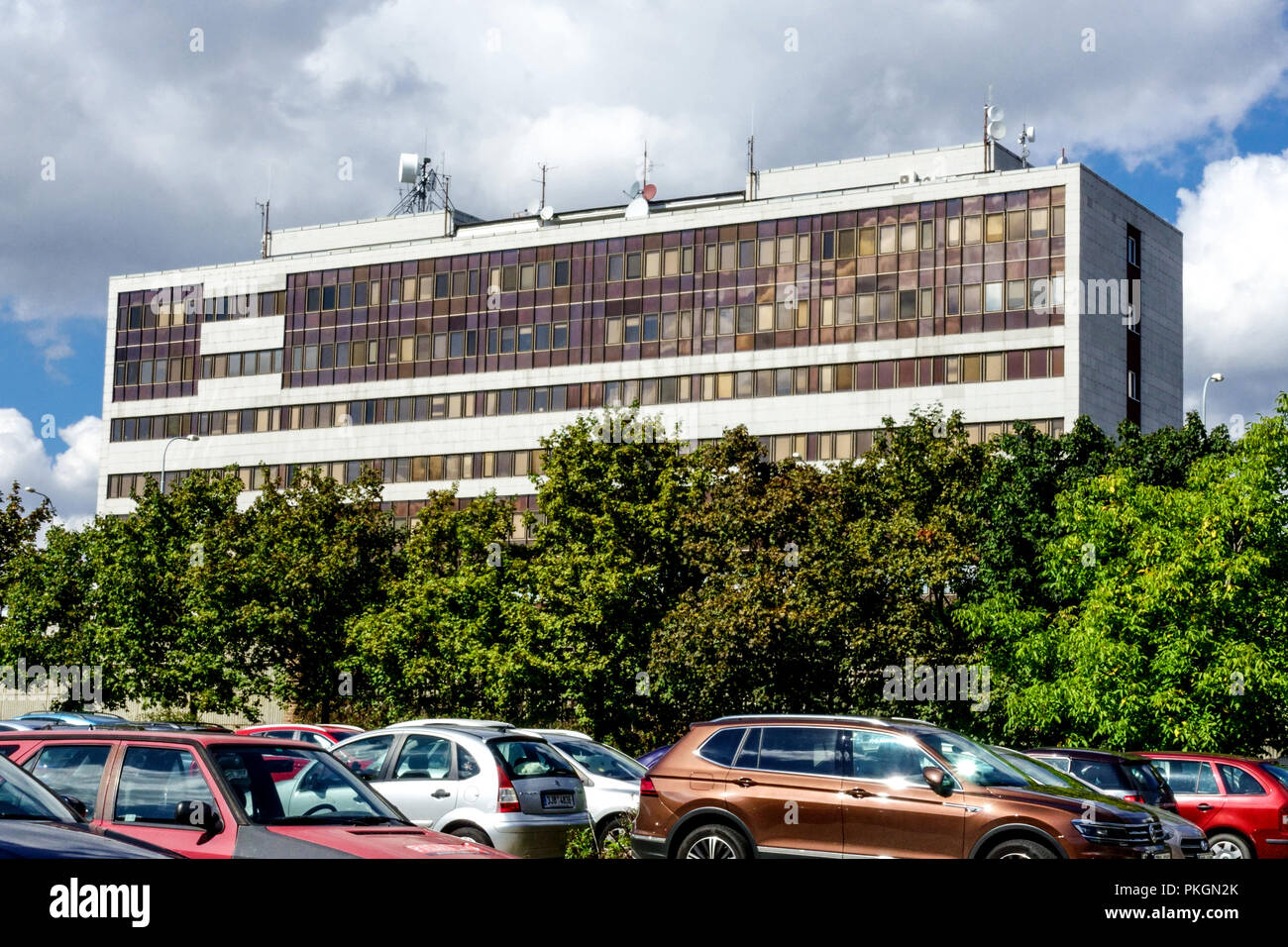 BIS - Ceca Security Information Service, sede, Praga, Repubblica Ceca Foto Stock