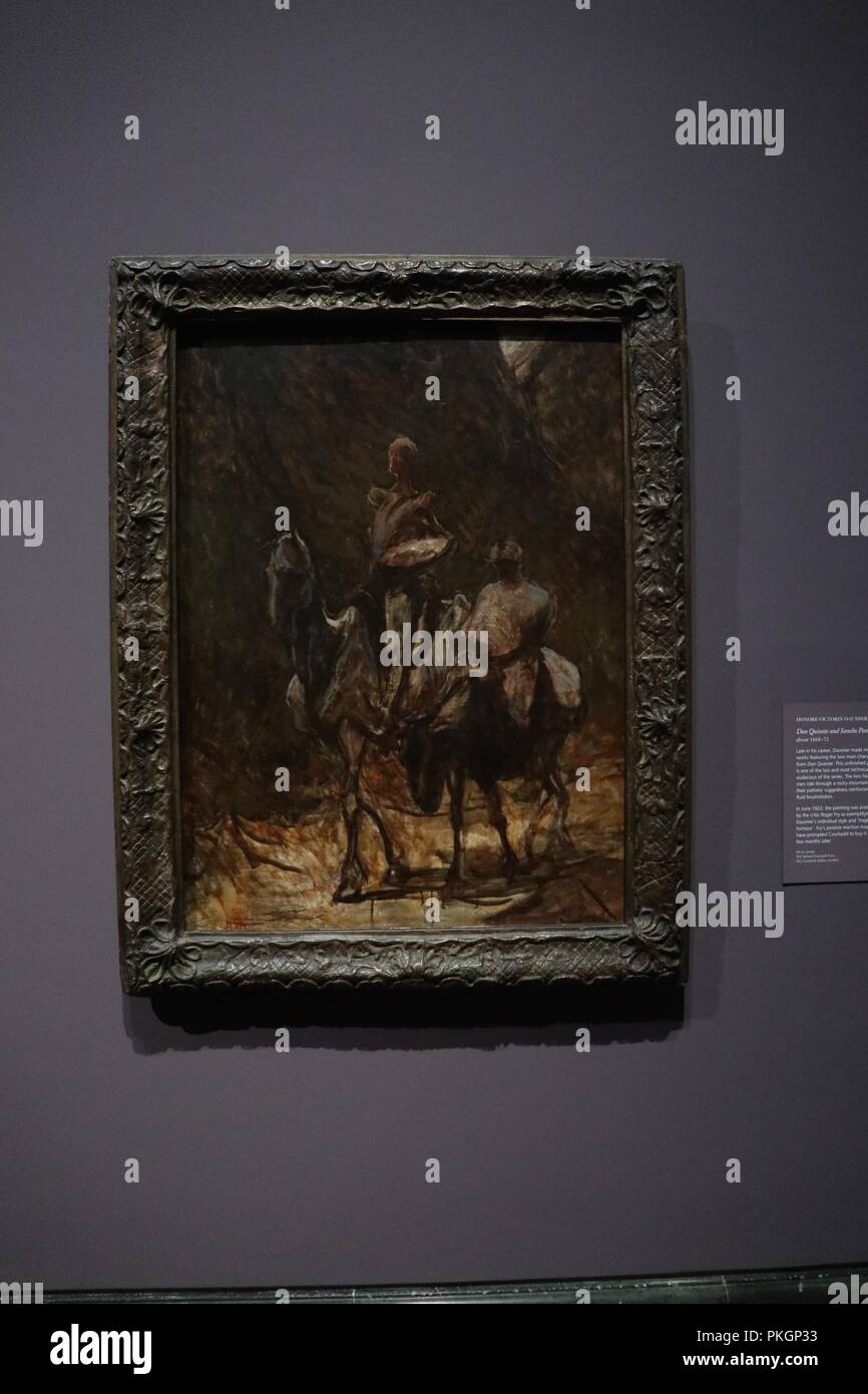 Courtauld impressionisti da Manet a Cezanne Foto Stock