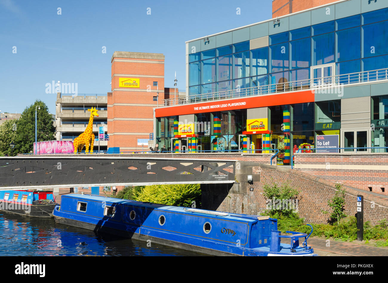 Il nuovo LEGOLAND Discovery Centre indoor parco giochi lego a Arena Birmingham Foto Stock