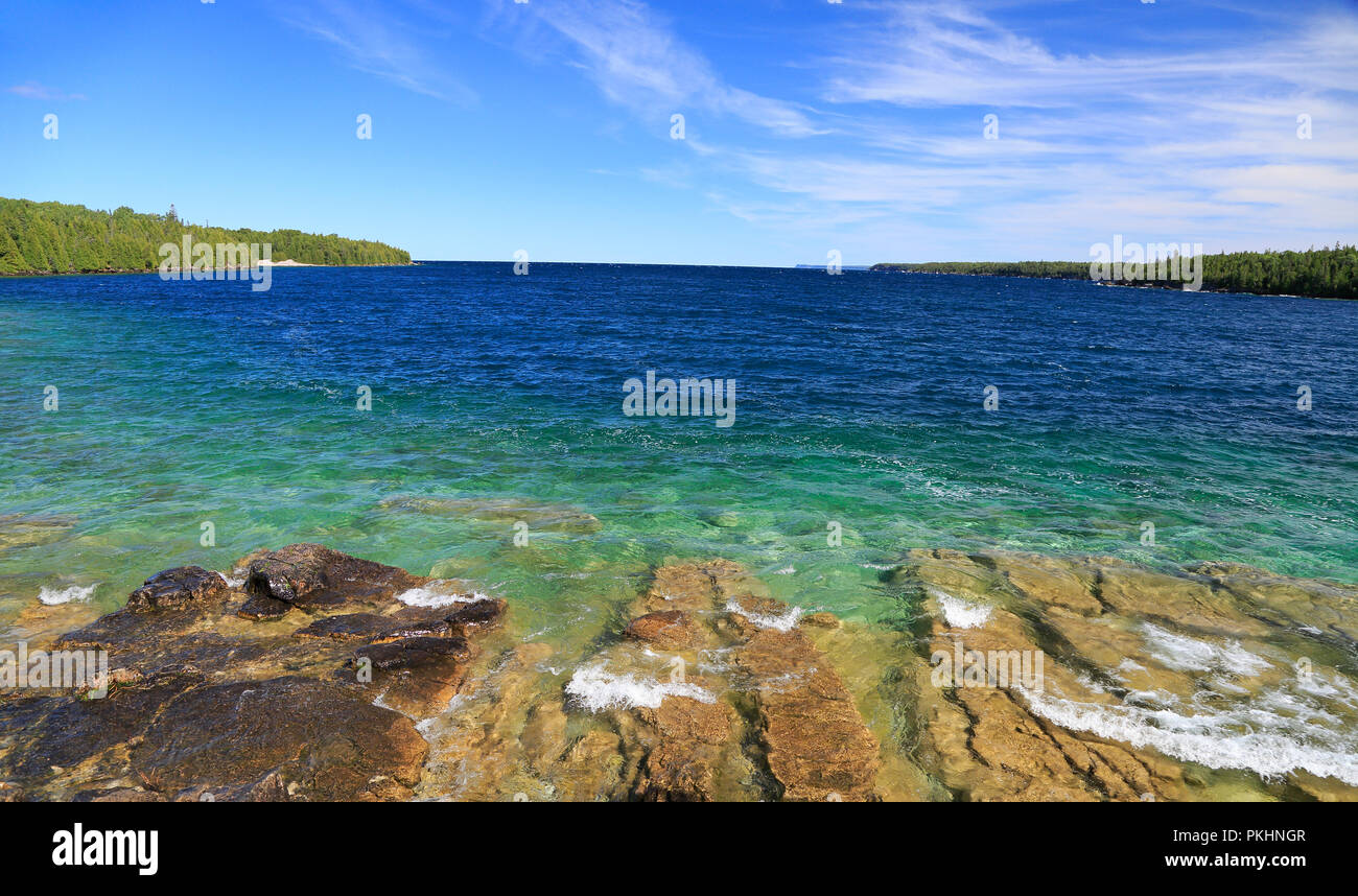 Georgian Bay, il Lago Huron, Canada Foto Stock Georgian Bay, il Lago Huron, Canada Foto Stock