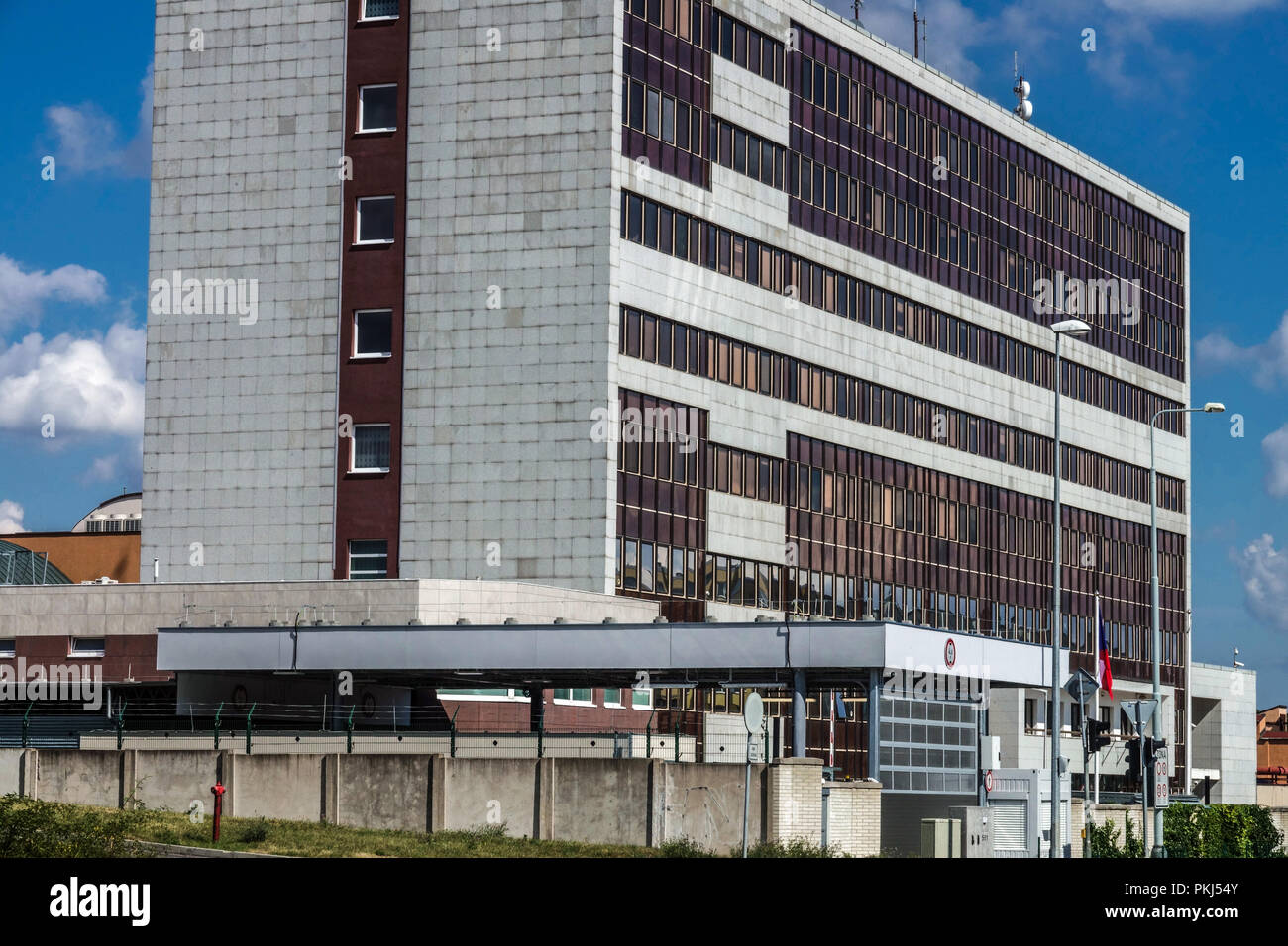BIS - Ceca Security Information Service, sede, Praga, Repubblica Ceca Foto Stock