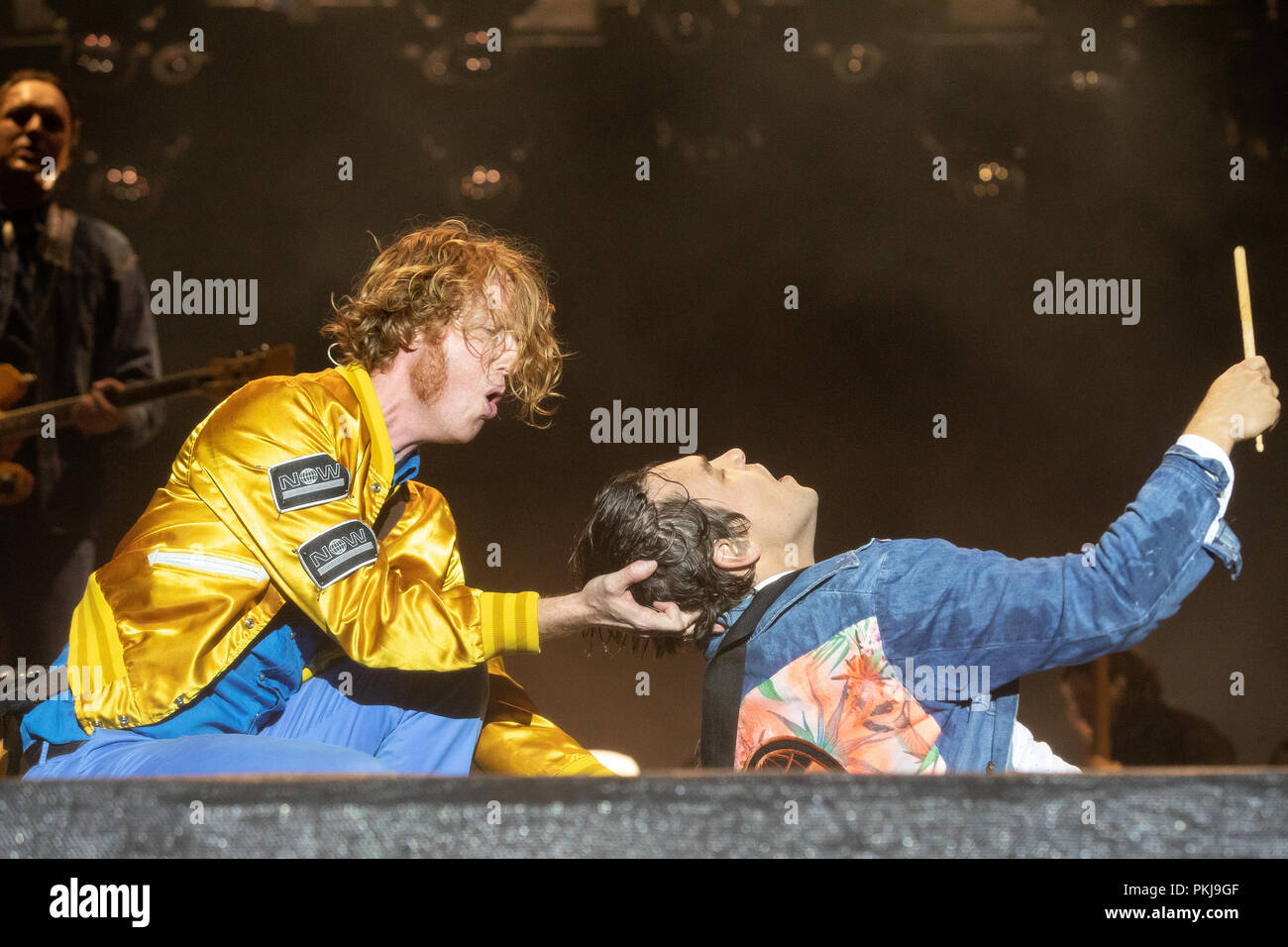 Way Out West Festival il giorno 3 a Gothenburg, Svezia Con: Arcade Fire, Richard Reed Parry, William Butler dove: Gothenburg, Svezia quando: 11 Ago 2018 Credit: Emelie Andersson/WENN.com Foto Stock