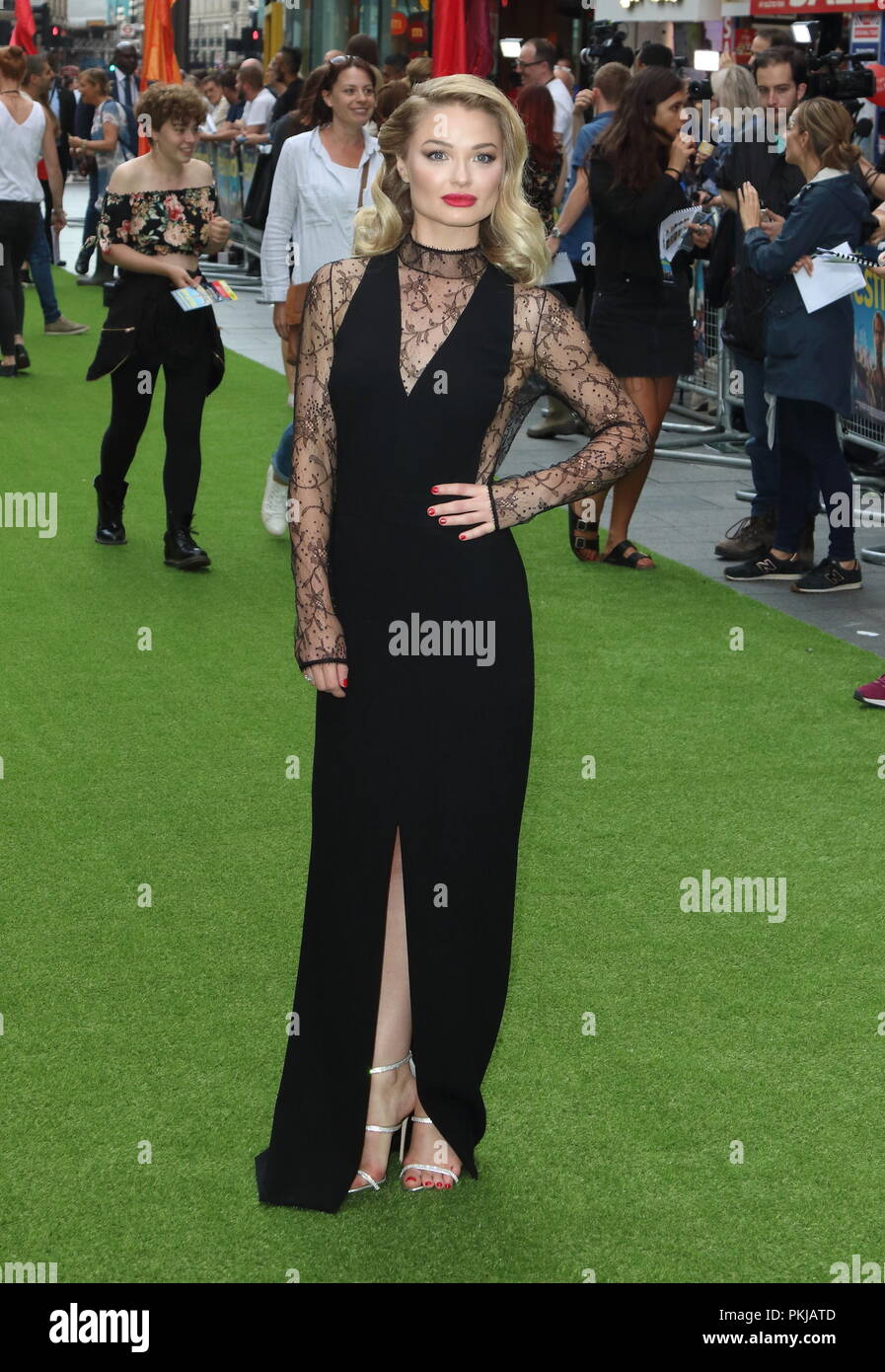 Il Festival Premiere mondiale a Cineworld Leicester Square, Londra lunedì 13 agosto 2018 dotate di: Emma Rigby dove: Londra, Regno Unito quando: 13 Ago 2018 Credit: WENN.com Foto Stock