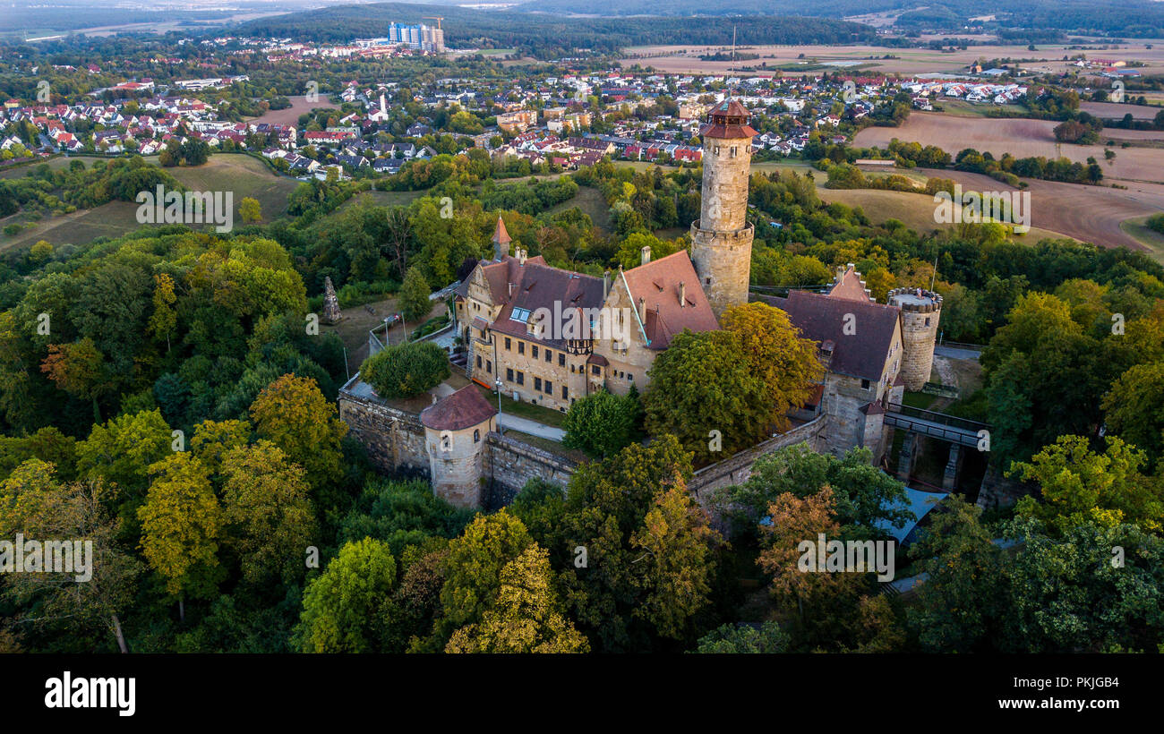 Il castello di Altenburg, Bamberg, Germania Foto Stock