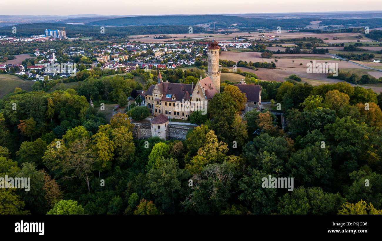 Il castello di Altenburg, Bamberg, Germania Foto Stock