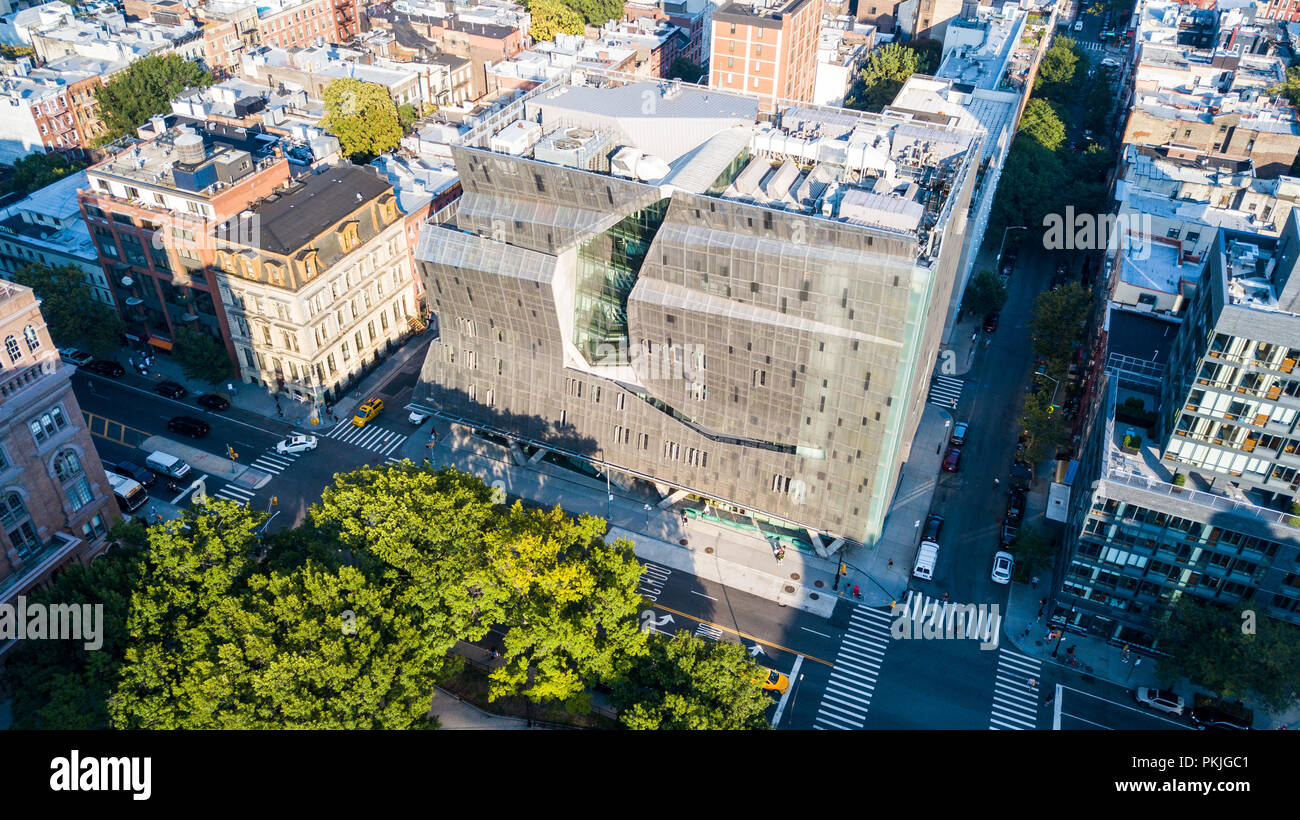 41 Cooper Square, Cooper Union, Albert Nerken Scuola di Ingegneria, East Village, Manhattan, New York City, NY, STATI UNITI D'AMERICA Foto Stock