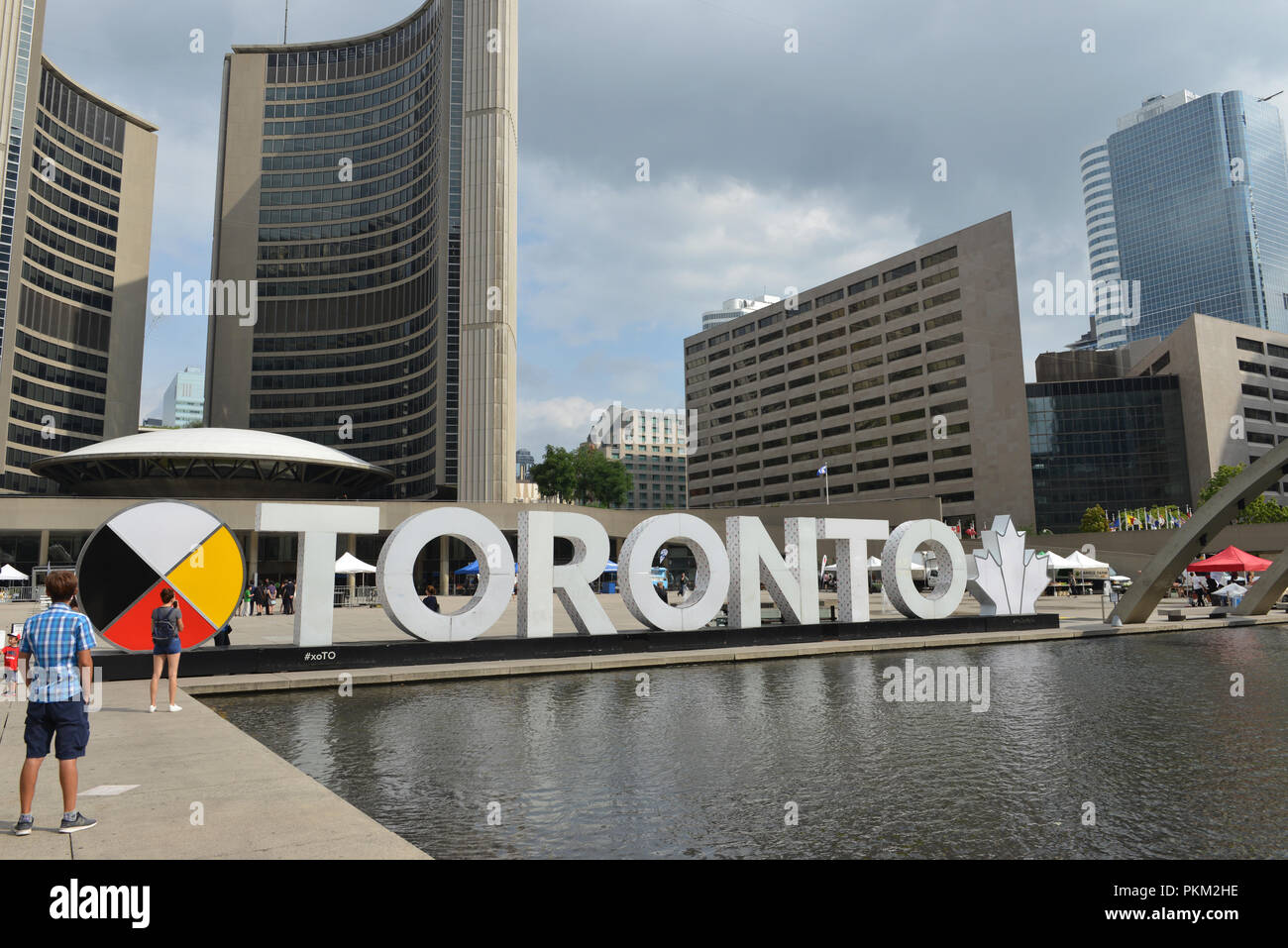 Toronto viste della città Foto Stock