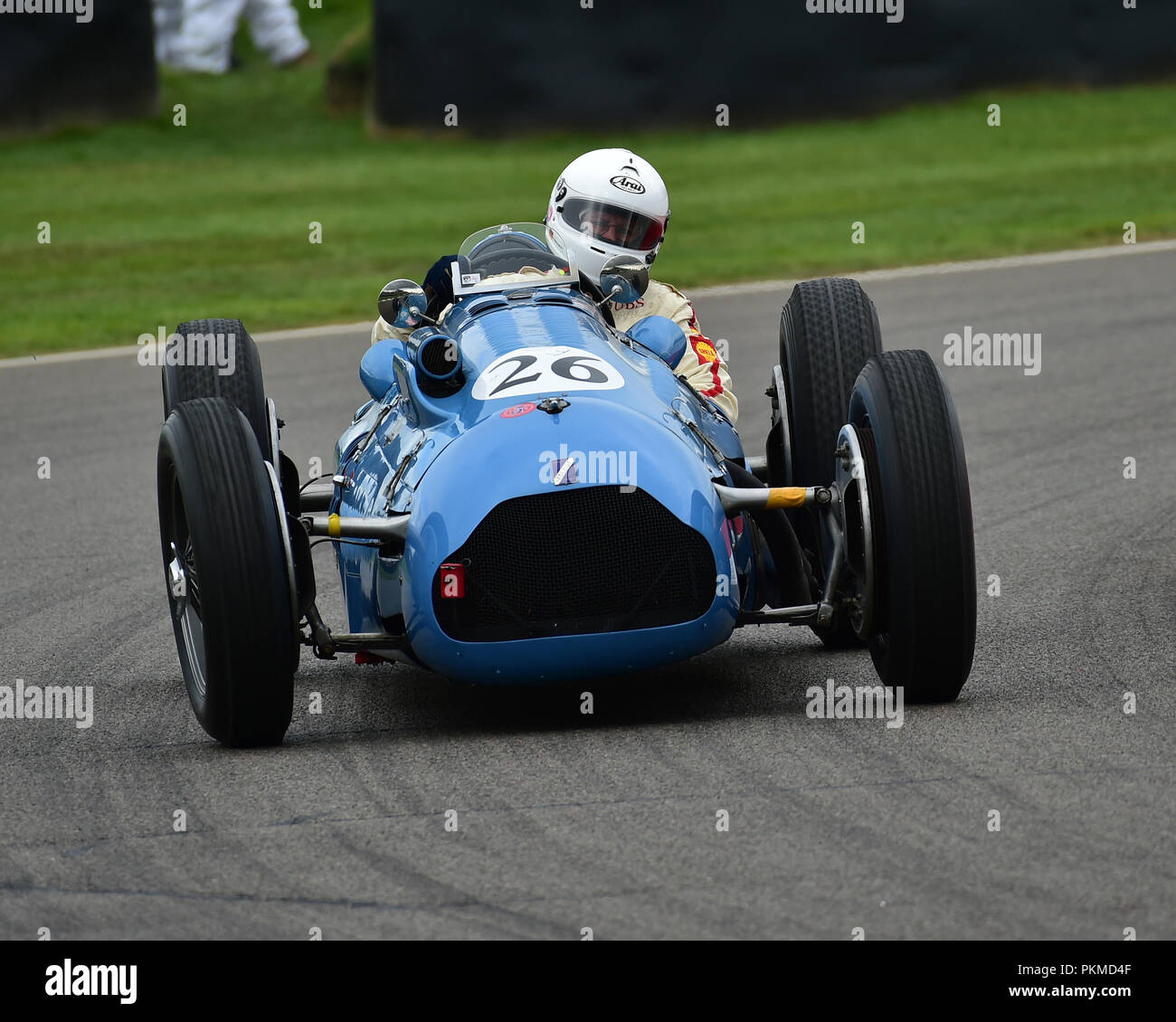 Klaus Lehr, Talbot-Lago tipo 26C, Goodwood Trophy, Grand Prix Cars, Voiturette, 1930 a 1951, Goodwood 2018, settembre 2018, Automobiles, auto Foto Stock