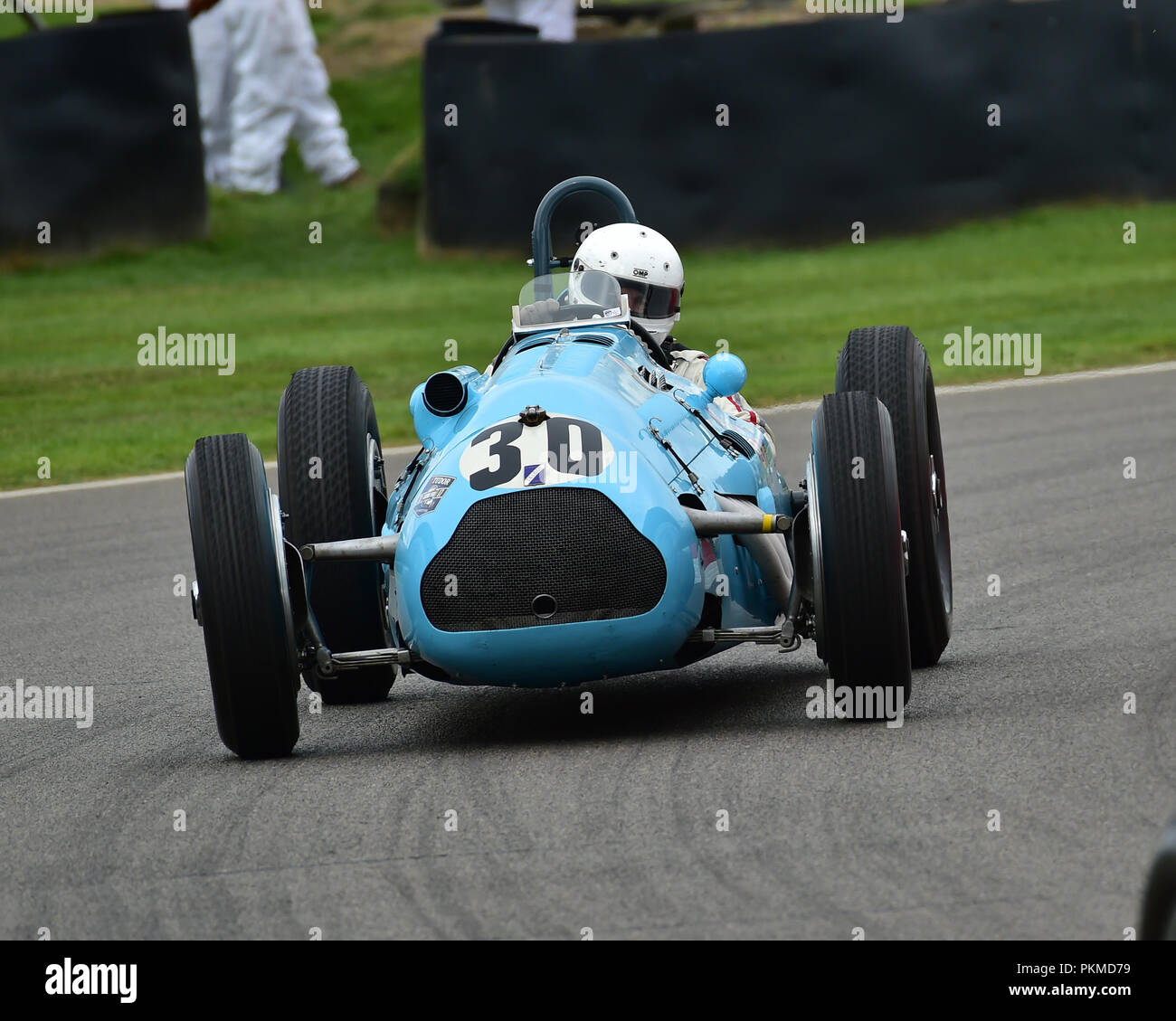 Luc Brandts, Talbot-Lago tipo 26C, Goodwood Trophy, Grand Prix Cars, Voiturette, 1930 a 1951, Goodwood 2018, settembre 2018, Automobiles, auto Foto Stock