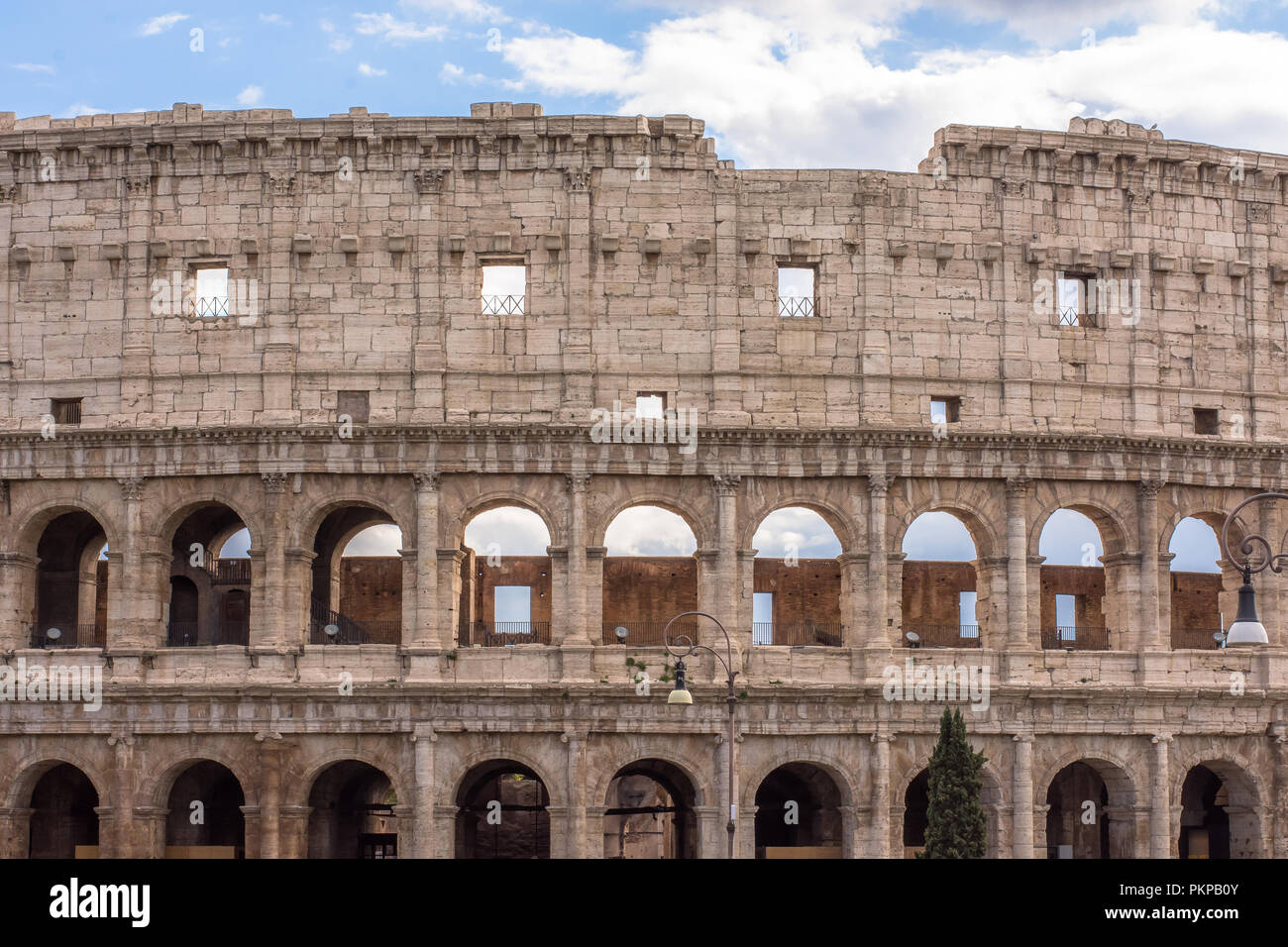 Roma è la capitale d'Italia. Città del Vaticano è un paese indipendente all'interno dei confini della città di Roma. Foto Stock