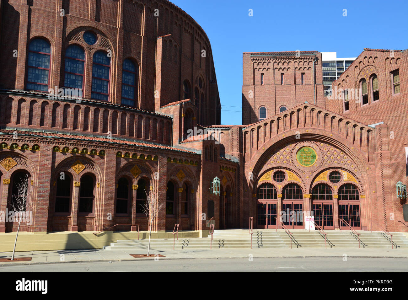 La Moody la Bibbia Chiesa di Chicago, fondata nel 1854 da un pattino di Chicago venditore, la chiesa attuale fu costruita nel 1925. Foto Stock