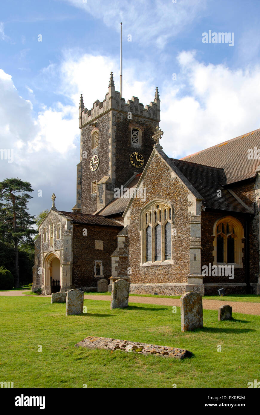 Chiesa di Santa Maria Maddalena, Sandringham, Norfolk Foto Stock