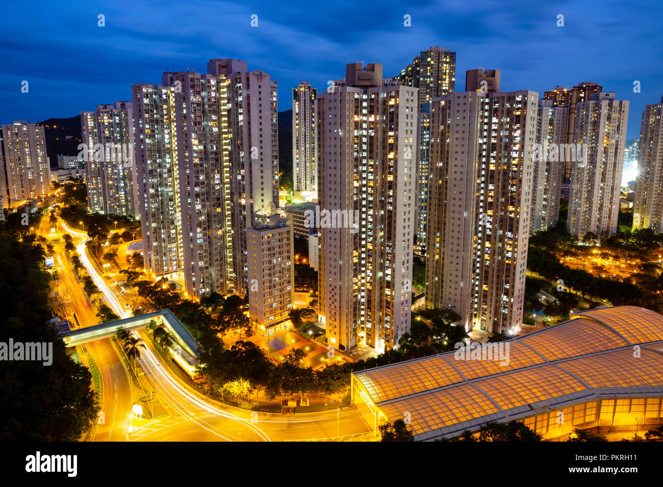 Appendere Hau, HONG KONG Foto Stock