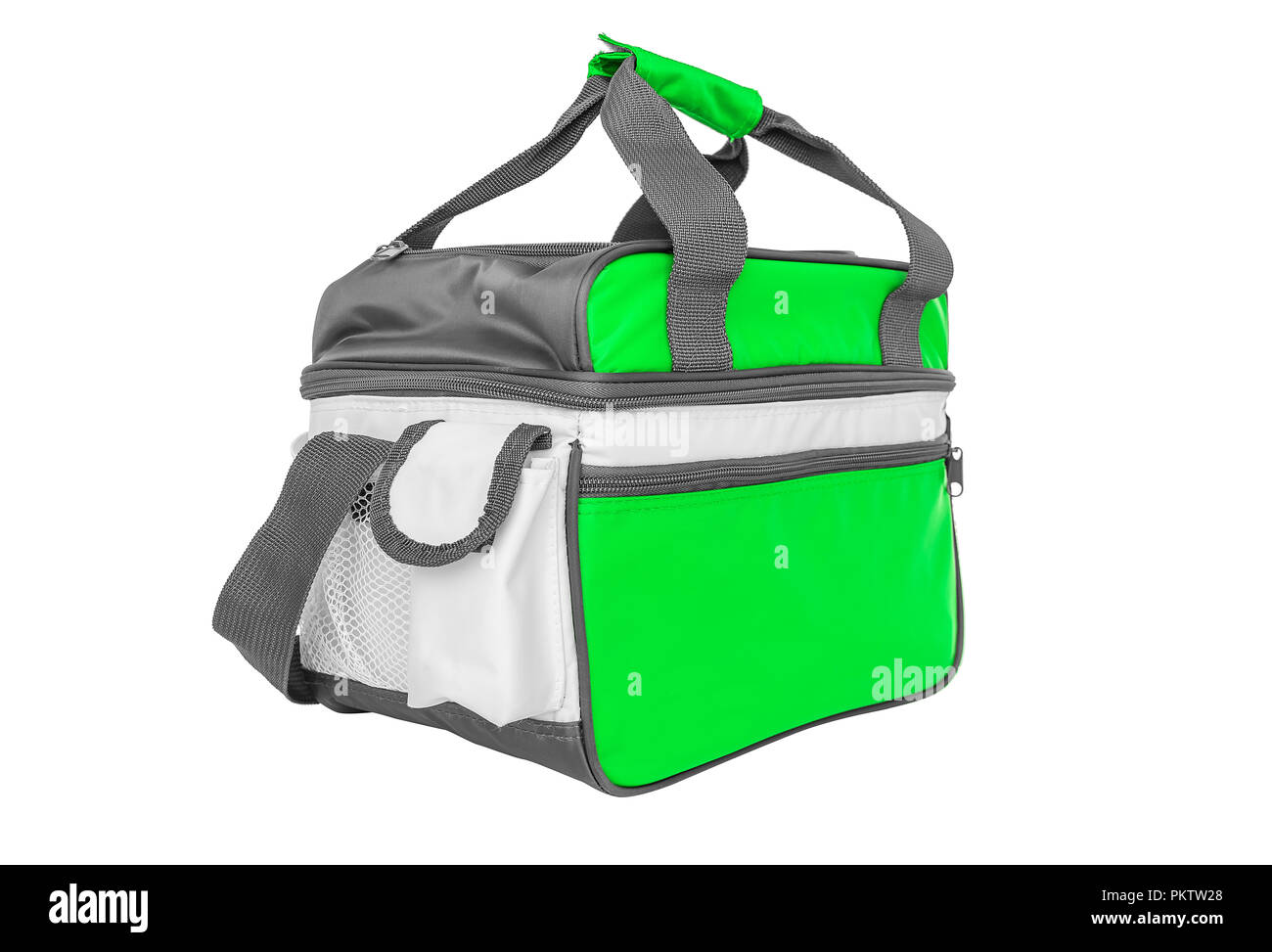 Borsa alla moda per i prodotti con termomaterialom all'interno. Foto Stock